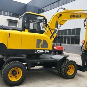 9 ton excavator machine wheel hydraulic excavator for sale