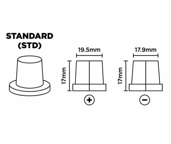 Type HD 019 – 100ah | 850 cca | 12 Volt Car Battery - Image 2