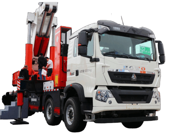 HOWO TX 10X4 Loader Crane