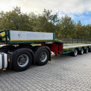 BO.2322 ES-GE / Faymonville Multi-Z5LAAX Extendable Semi Low Loader 1999